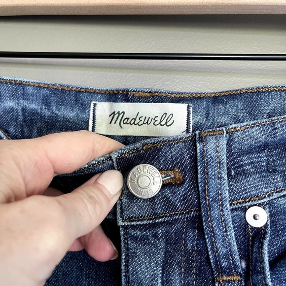 Madewell The High-Rise Slim Boyjean Eco Edition Size‎ 25 Relaxed Fit Blue Denim - Picture 10 of 15